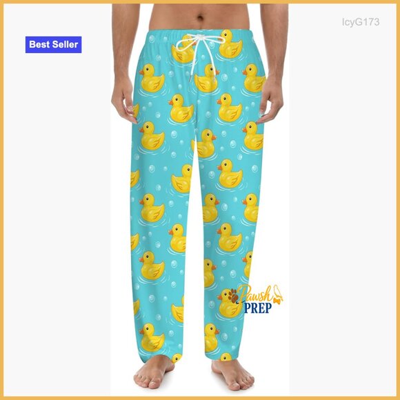 Soft Polyester Spandex Pajama Pants with Pockets Unisex Sleepwear